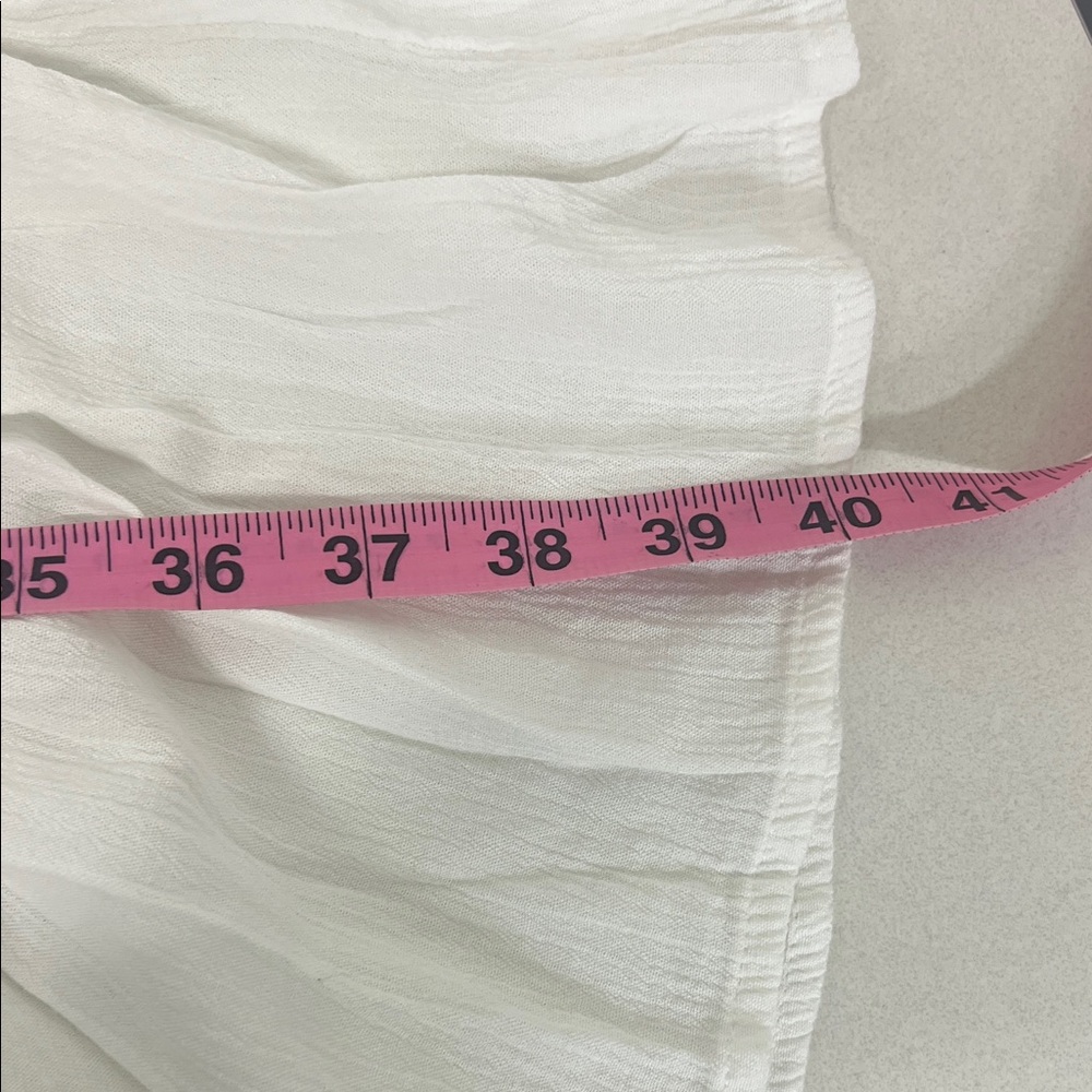 Z Supply Jazmin Maxi Dress, White, Strappy, Tierd, Lined, Small, Smocked Bodice - Picture 10 of 10